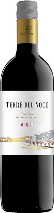 Вино Mezzacorona, "Terre del Noce" Merlot, Dolomiti IGT