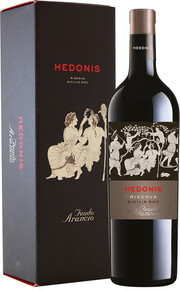 Вино Feudo Arancio, "Hedonis" Nero d'Avola, Riserva, Sicilia DOC, gift box