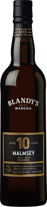 Вино Blandy's, "Malmsey" Rich 10 Years Old