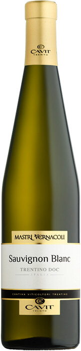 Вино "Mastri Vernacoli" Sauvignon Blanc, Trentino DOC