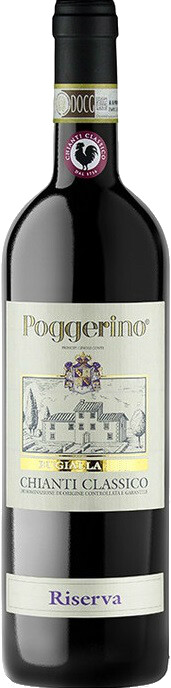 Вино Poggerino, "Bugialla" Riserva, Chianti Classico DOCG 2019 750 мл