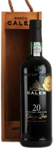 Портвейн "Calem" 20 Years Old Tawny Porto, wooden box