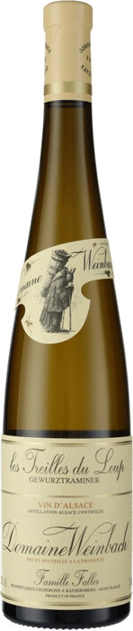 Вино Domaine Weinbach, "Les Treilles du Loup" Gewurztraminer, Alsace AOC