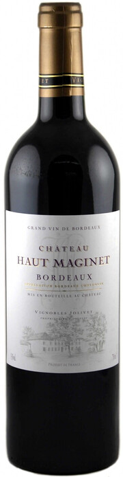 Вино "Chateau Haut Maginet" Rouge, Bordeaux AOC 2019 750 мл