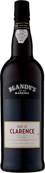 Вино Blandy's, "Duke of Clarence" Rich Madeira