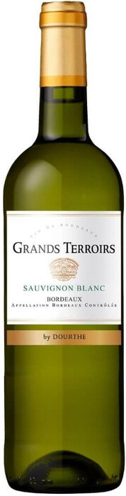 Вино Dourthe, "Grands Terroirs" Sauvignon Blanc, Bordeaux AOC 2021 750 мл