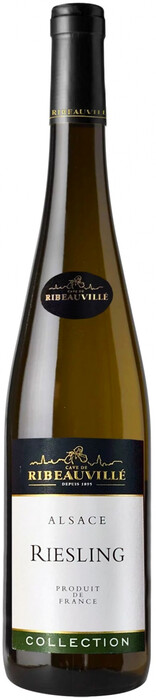 Вино Cave de Ribeauville, Riesling "Vendanges Manuelles", Alsace AOC 2019 750 мл