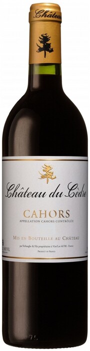 Вино Chateau du Cedre, Cahors AOC