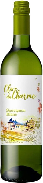 Вино Les Celliers Jean d'Alibert, "Cloce du Charme" Sauvignon Blanc, Pays d'Oc IGP, 2021-2022