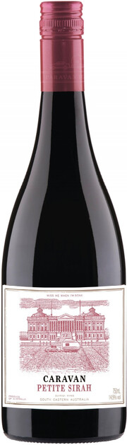 Вино Quarisa, "Caravan" Petite Sirah 2020 750 мл