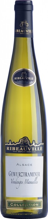 Вино Cave de Ribeauville, Gewurztraminer "Vendanges Manuelles", Alsace AOC