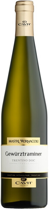 Вино "Mastri Vernacoli" Gewurztraminer, Trentino DOC