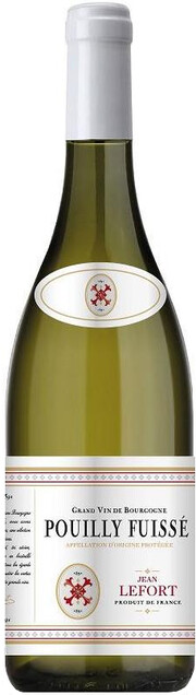 Вино Jean Lefort, Pouilly-Fuisse AOP 2018 750 мл