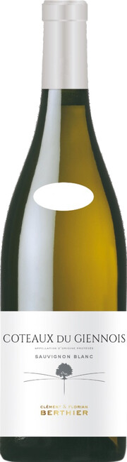 Вино Clement & Florian Berthier, Coteaux du Giennois AOC Blanc, 2020-2021