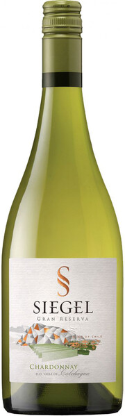 Вино Siegel, Gran Reserva Chardonnay, Valle de Colchagua DO 2022 750 мл