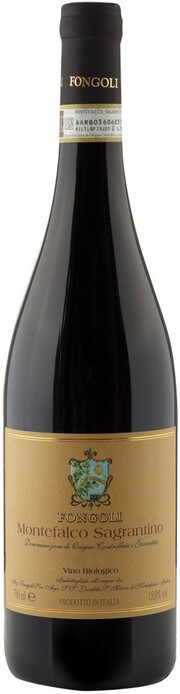 Вино Fongoli, Montefalco Sagrantino DOCG Biologico 2015 750 мл