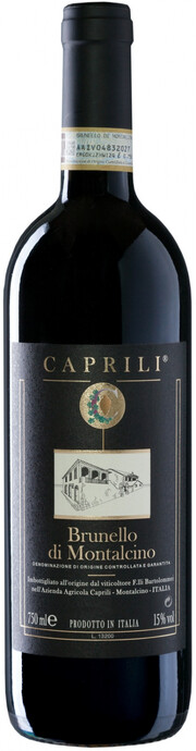 Вино Caprili, Brunello di Montalcino DOCG 2017 750 мл