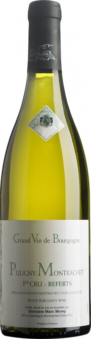 Вино Domaine Marc Morey & Fils, Puligny-Montrachet 1er Cru "Les Referts" AOC