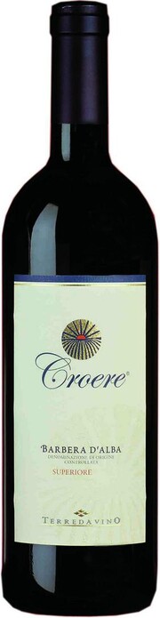 Вино Terre da Vino, Barbera d'Alba DOC Superiore "Croere" 2017 750 мл