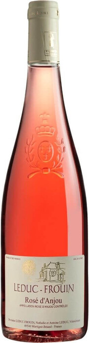 Вино Domaine Leduc-Frouin, "La Seigneurie", Rose d'Anjou AOC, 2020-2021