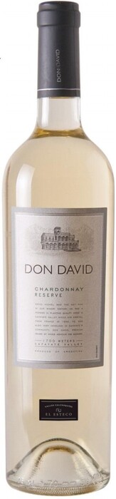 Вино El Esteco, "Don David" Chardonnay Reserve 2022 750 мл