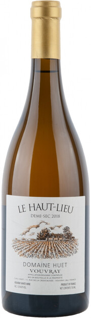 Вино Domaine Huet, "Le Haut-Lieu" Demi-Sec, Vouvray AOC