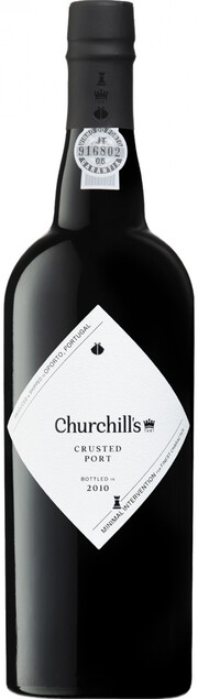 Портвейн Churchill's, Crusted Port, bottled in 2010