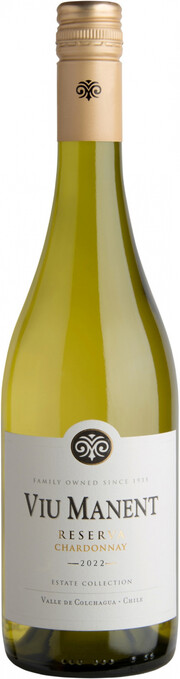 Вино Viu Manent, "Estate Collection" Chardonnay Reserva 2022 750 мл