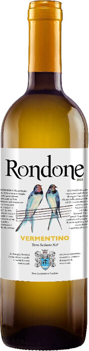 Вино Settesoli, "Rondone" Vermentino, Terre Siciliane IGP