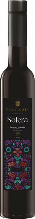 Вино Fanagoria, "Solera" Saperavi Ruby 2017 380 мл