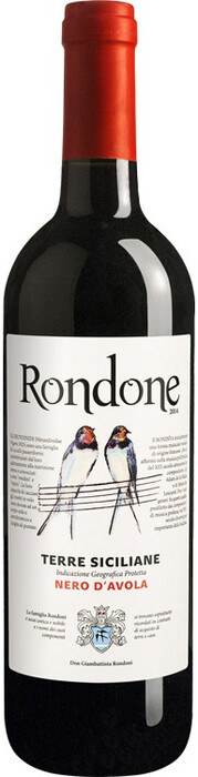 Вино Settesoli, "Rondone" Nero d'Avola, Sicilia IGT