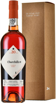 Портвейн Churchill's, Tawny Port 20 Years Old, gift box