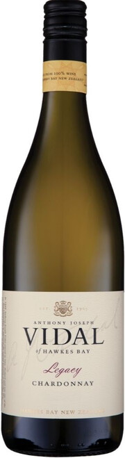 Вино Vidal, "Legacy" Chardonnay 2018 750 мл