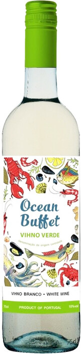 Вино "Ocean Buffet" Vinho Verde Branco DOC 2022 750 мл