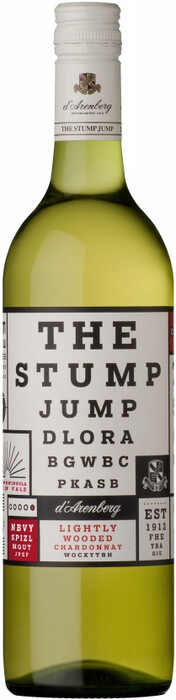 Вино d'Arenberg, "The Stump Jump" Lightly Wooded Chardonnay 2021 750 мл