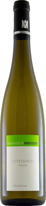 Вино Weingut Winter, "Dittelsheim" Riesling, Rheinhessen, 2018-2019