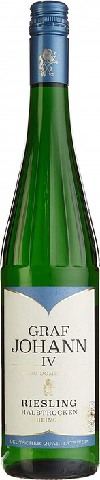 Вино "Graf Johann IV" Riesling Halbtrocken, Rheingau