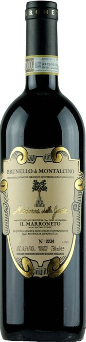 Вино Il Marroneto, "Madonna delle Grazie" Brunello di Montalcino DOCG