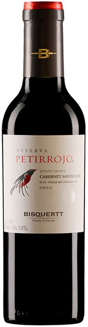 Вино Bisquertt, "Petirrojo" Reserva, Cabernet Sauvignon, Colchagua Valley DO