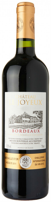 Вино Borie-Manoux, Chateau Le Joyeux, Bordeaux AOC