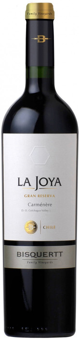 Вино Bisquertt, "La Joya" Gran Reserva, Carmenere, Colchagua Valley DO