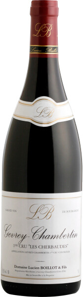 Вино Domaine Lucien Boillot & Fils, Gevrey-Chambertin 1er Cru "Les Cherbaudes" AOC