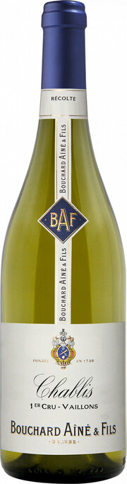 Вино Bouchard Aine & Fils, Chablis Premier Cru "Vaillons" AOC 750 мл