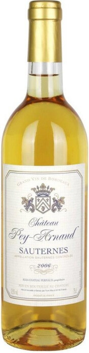 Вино Chateau Pey-Arnaud, Sauternes AOC 2006 750 мл