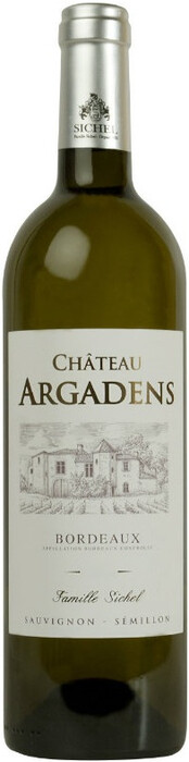 Вино Sichel, "Chateau Argadens" Blanc, Bordeaux Superieur AOC