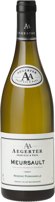 Вино Aegerter, "Reserve Personnelle" Meursault AOC 2021 750 мл