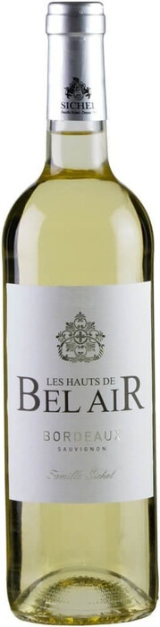 Вино Sichel, "Les Hauts de Bel Air" Blanc, Bordeaux AOC 2016 750 мл