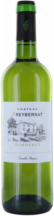 Вино "Chateau Freybernat", Bordeaux AOC Blanc 2018 750 мл