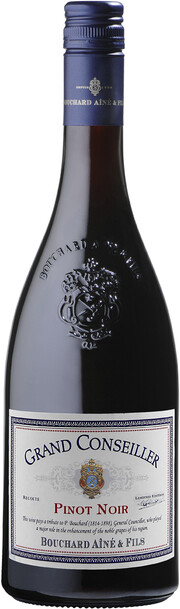 Вино Bouchard Aine & Fils, "Grand Conseiller" Pinot Noir 2021 750 мл