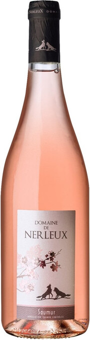 Вино Domaine de Nerleux, Saumur AOC Rose 2022 750 мл